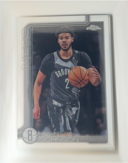 2025-26 Topps Chrome #84 Cameron Johnson — front