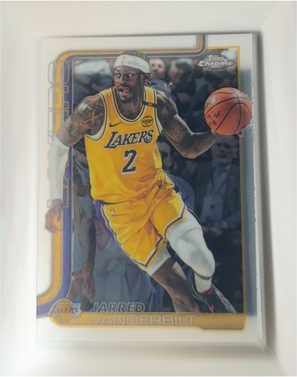2025-26 Topps Chrome #154 Jarred Vanderbilt — front