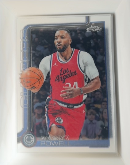 2025-26 Topps Chrome #22 Norman Powell — front
