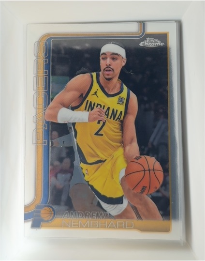 2025-26 Topps Chrome #97 Andrew Nembhard — front
