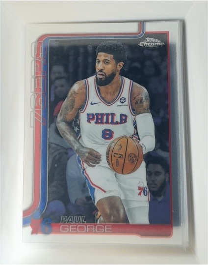 2025-26 Topps Chrome #171 Paul George — front
