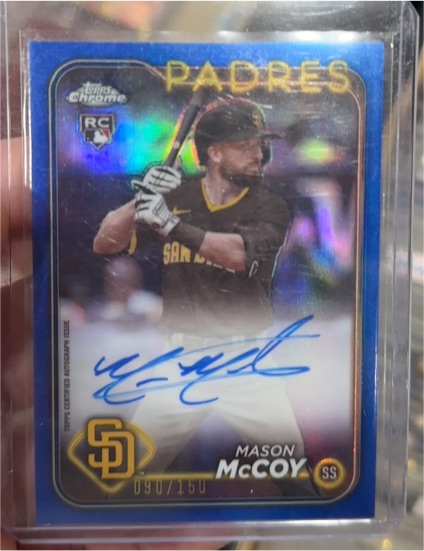 2024 Topps Chrome #RA-MCC Mason McCoy — front