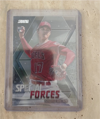 2018 Topps Stadium Club Special Forces #SF-SO Shohei Ohtani Rookie — front