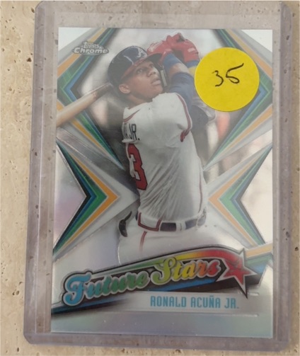 2019 Topps Chrome #FS-20 Ronald Acuña Jr. — front