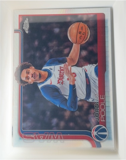 2025-26 Topps Chrome #207 Jordan Poole — front
