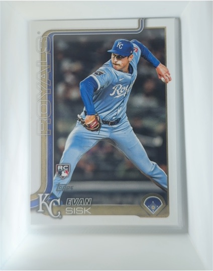 2025 Topps Update Series #US176 Evan Sisk — front