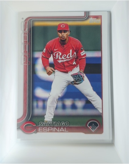 2025 Topps Update #US150 Santiago Espinal — front