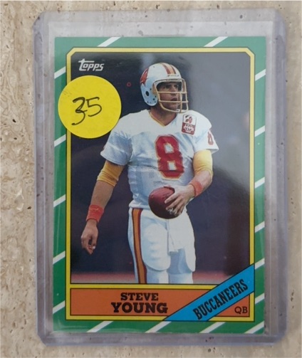 1986 Topps #374 Steve Young — front