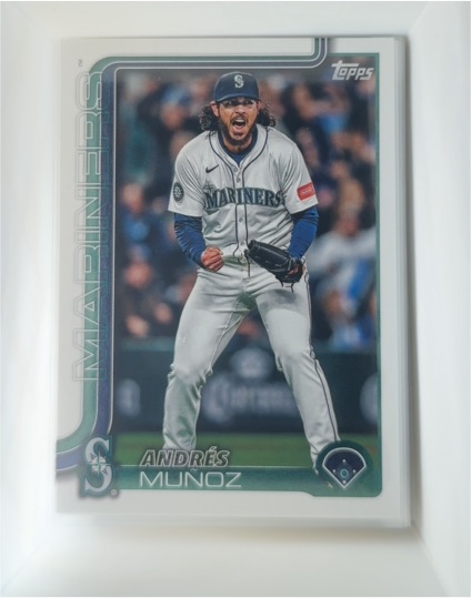 2025 Topps Update #US12 Andrés Muñoz — front