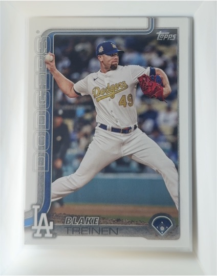 2025 Topps Update #US133 Blake Treinen — front