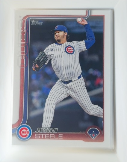 2025 Topps Update #US248 Justin Steele — front