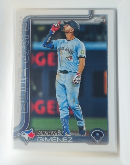 2025 Topps Update #US75 Andrés Gimenez — front