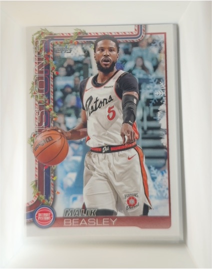 2025-26 Topps #43 Malik Beasley — front