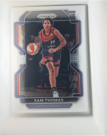2022 Panini Prizm #148 Sam Thomas — front