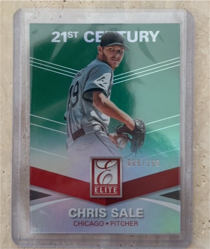 2015 Panini Elite 21st Century #193 Chris Sale — front