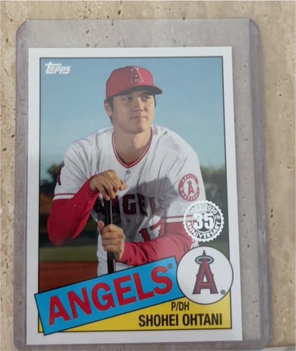 2020 Topps #85-2 Shohei Ohtani — front