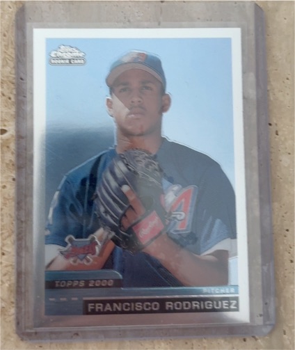 2000 Topps Chrome Traded #T38 Francisco Rodriguez Rookie Card — front