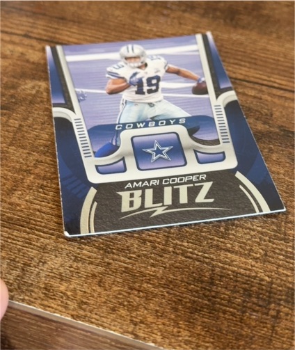 2021 Panini Playbook BLITZ #BTZ-ACO Amari Cooper — front