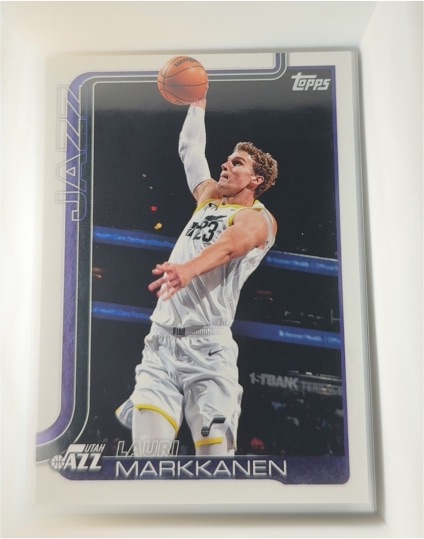 2025-26 Topps #129 Lauri Markkanen — front