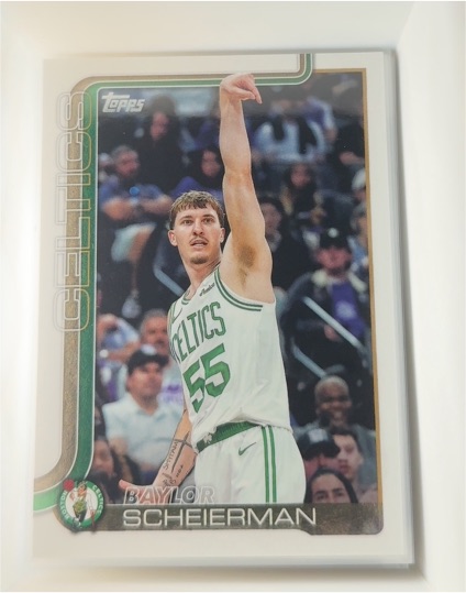 2025-26 Topps #5 Baylor Scheierman — front