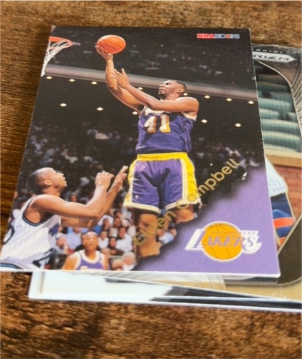 1993 NBA Hoops #41 Kenny Campbell — front