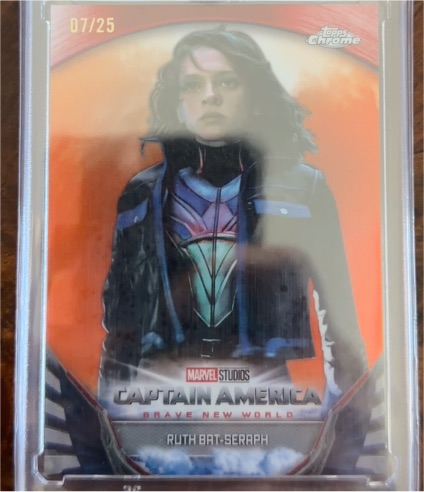 2025 Topps Chrome Marvel Studios Captain America #BNW-7 Ruth Bat-Seraph — front