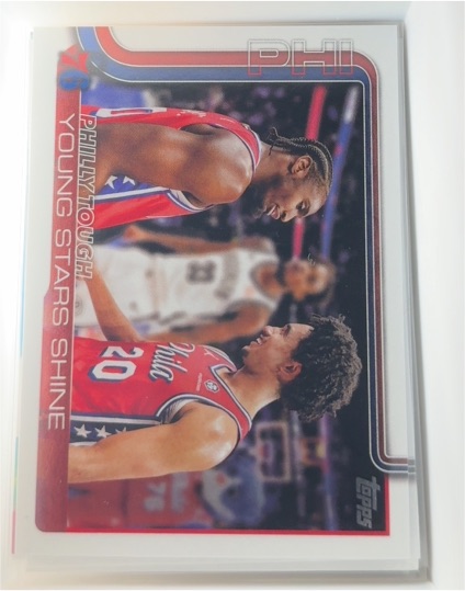 2025-26 Topps #275 Philly Tough: Young Stars Shine Jared McCain — front