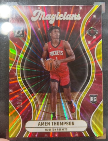 2023-24 Panini Donruss Magicians #3 Amen Thompson — front