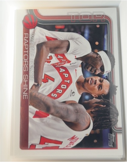 2025-26 Topps #276 We The North: Raptors Shine — front