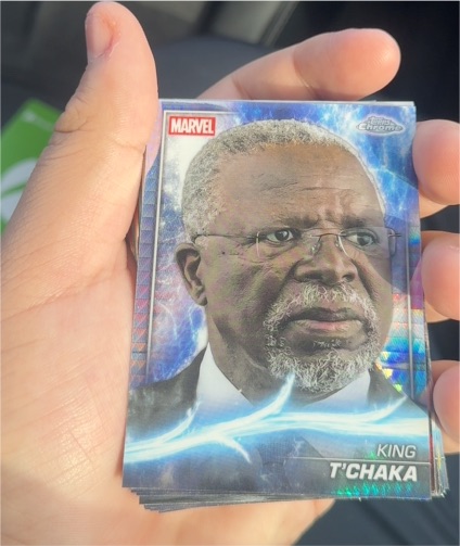 2025 Topps Chrome Marvel Studios #63 King T'Chaka — front