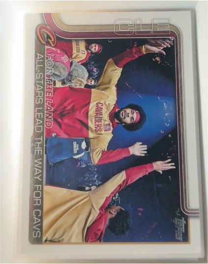 2025-26 Topps #278 For The Land: All-Stars Lead The Way For Cavs — front