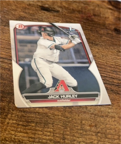 2023 Bowman Draft #BD-162 Jack Hurley — front