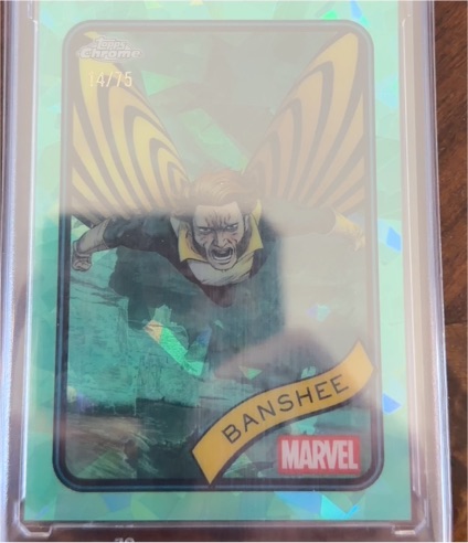 2025 Topps Chrome Marvel #38 Banshee — front
