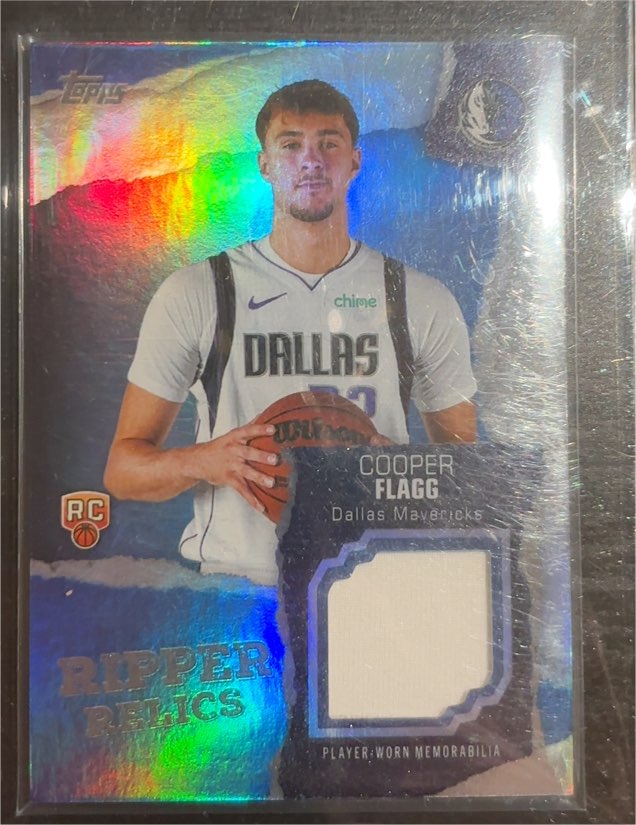 2025 Topps Ripper Relics #RR-CF Cooper Flagg — front