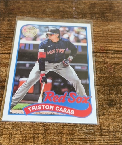 2024 Topps Series 2 1989 Topps #89B2-20 Triston Casas — front