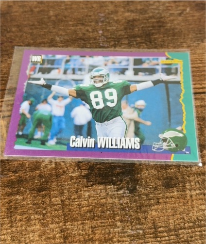 1991 Pro Set #89 Calvin Williams — front