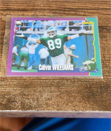 1994 Score #89 Calvin Williams — front