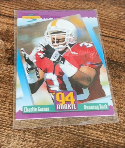 1994 Score #300 Charlie Garner — front