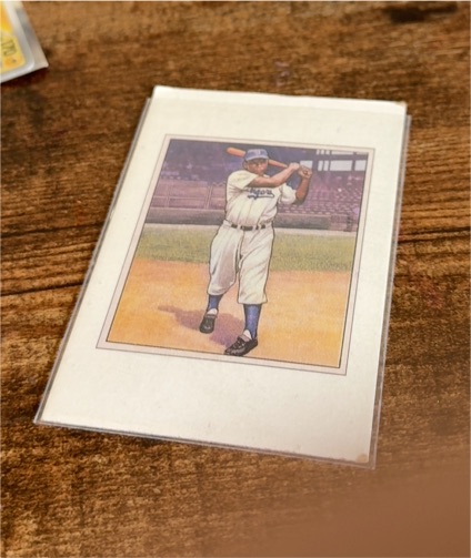 1989 Bowman #NNO Jackie Robinson 1950 Reprint — front