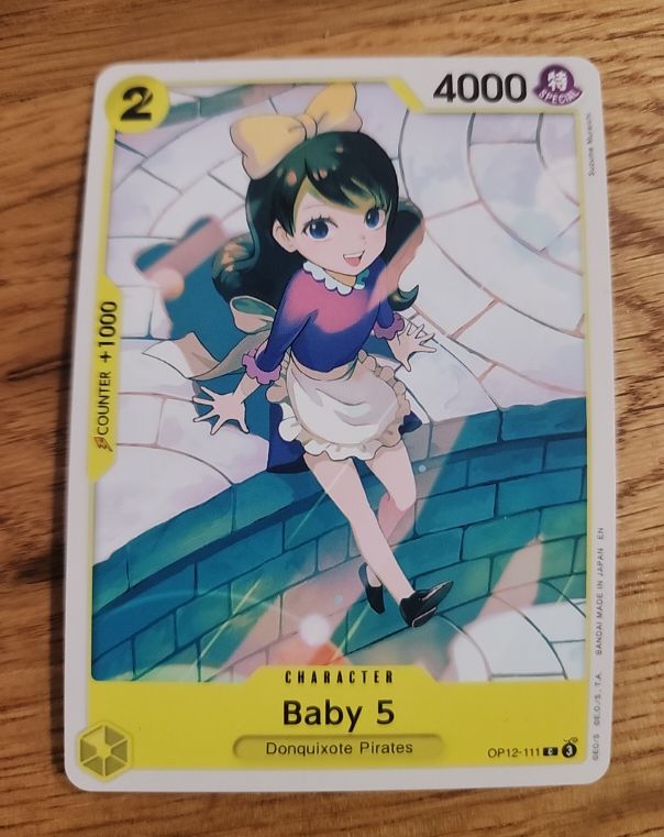 One Piece Legacy of the Master OP12-111 Baby 5 — front