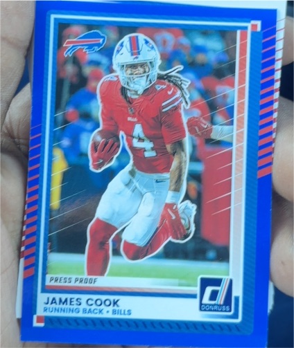 2025 Donruss #194 James Cook — front