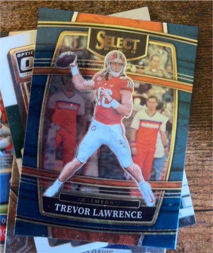2022 Panini Select Draft Picks #39 Trevor Lawrence — front