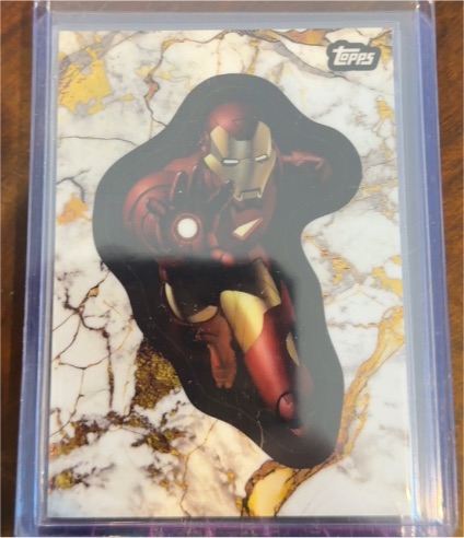 2025 Topps Marvel Comic Book Heroes 1975 Golden Anniversary #75 Iron Man — front