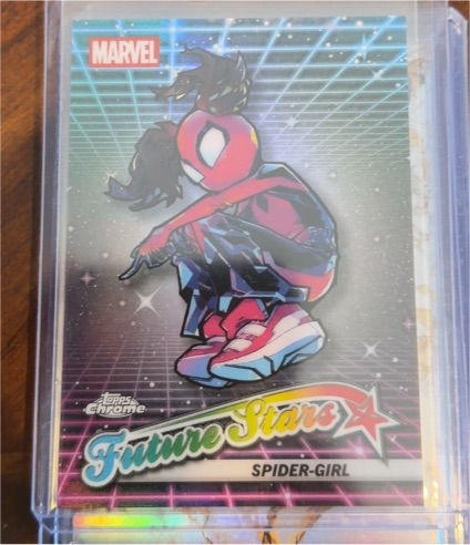 2025 Topps Chrome Marvel Future Stars #FS-3 Spider-Girl — front