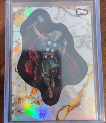 2025 Topps Marvel Comic Book Heroes 1975 Golden Anniversary #97 Thor — front