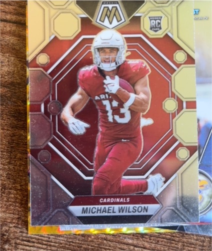 2023 Panini Mosaic #350 Michael Wilson — front
