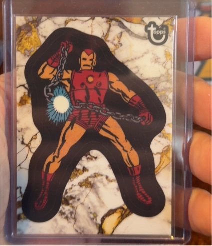 2025 Topps Marvel Comic Book Heroes 1975 #13 Iron Man — front