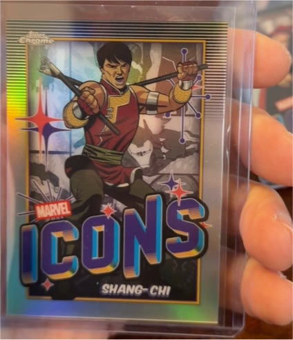 2025 Topps Chrome Marvel Icons #MI-9 Shang-Chi — front