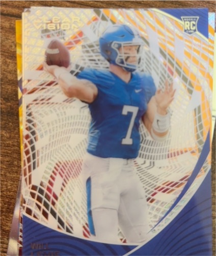 2023 Panini Chronicles Draft Picks Clear Vision #3 Will Levis — front