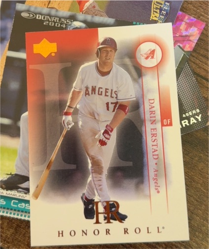 2003 Upper Deck Honor Roll #57 Darin Erstad — front